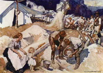 Illustration for Romance of Empire, Australia